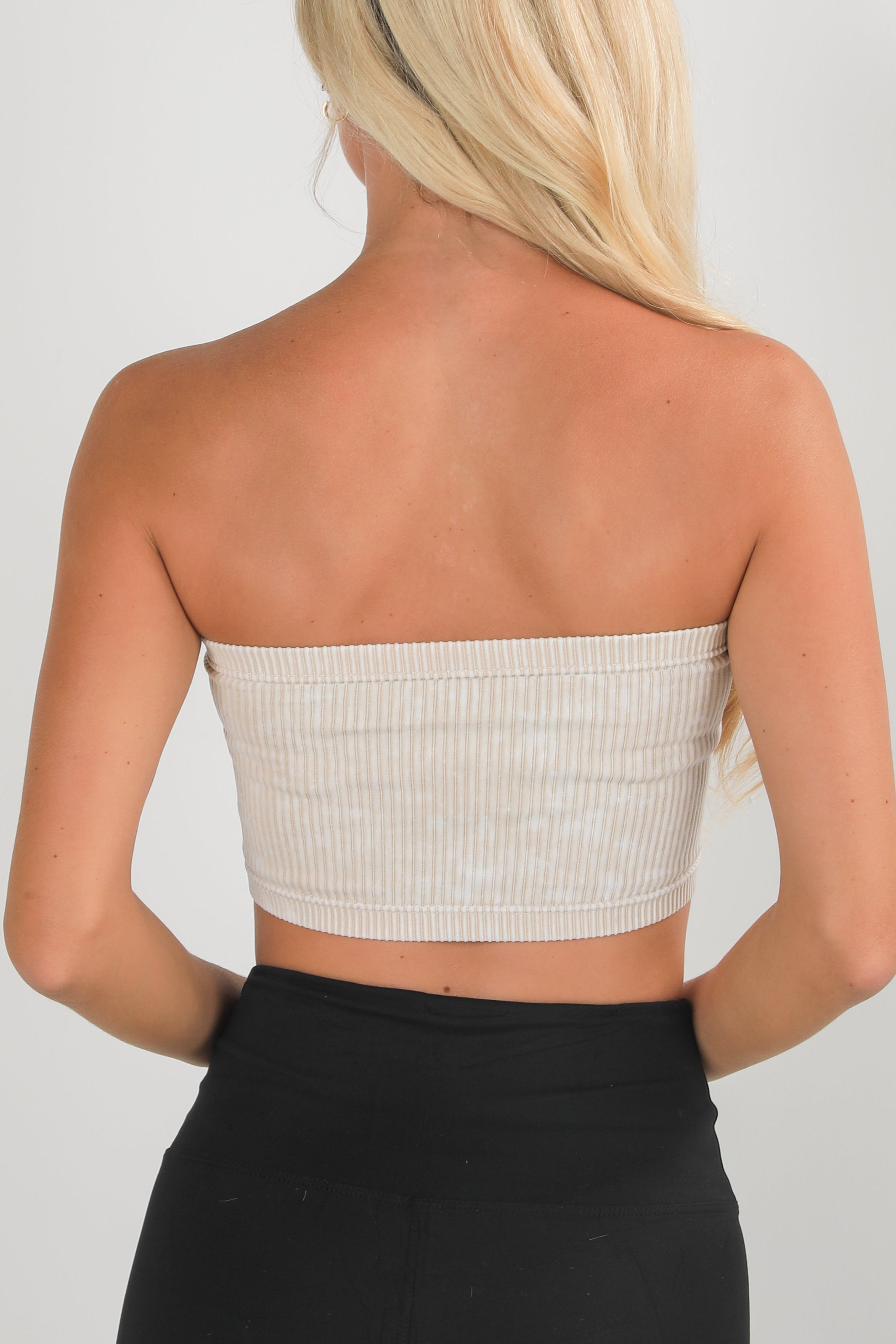 Seamless Ribbed Bandeau