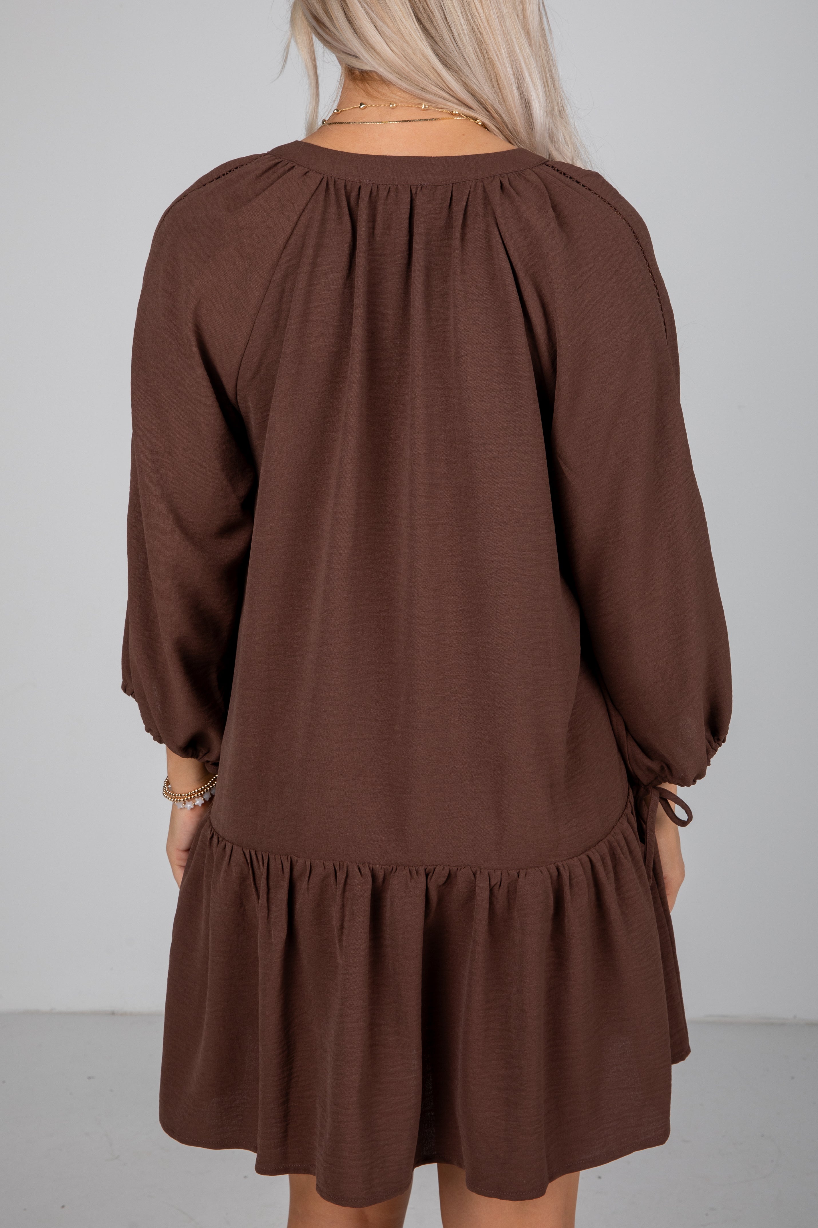 Sweet Little Things Brown Mini Dress