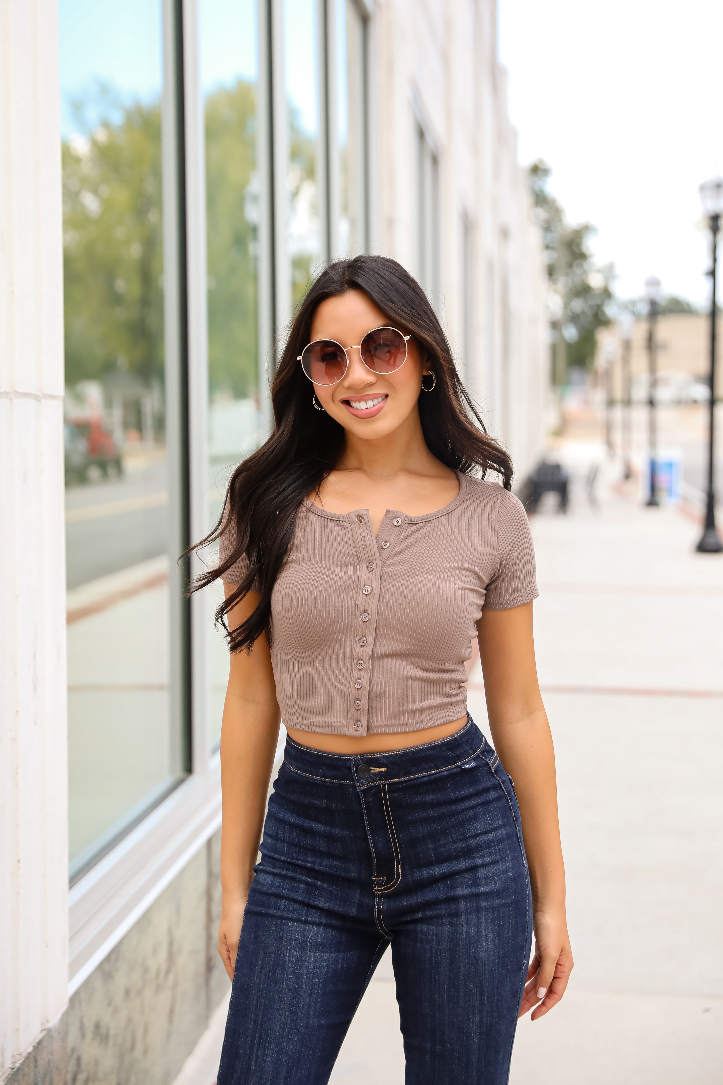 FINAL SALE - Bella Ribbed Crop Top