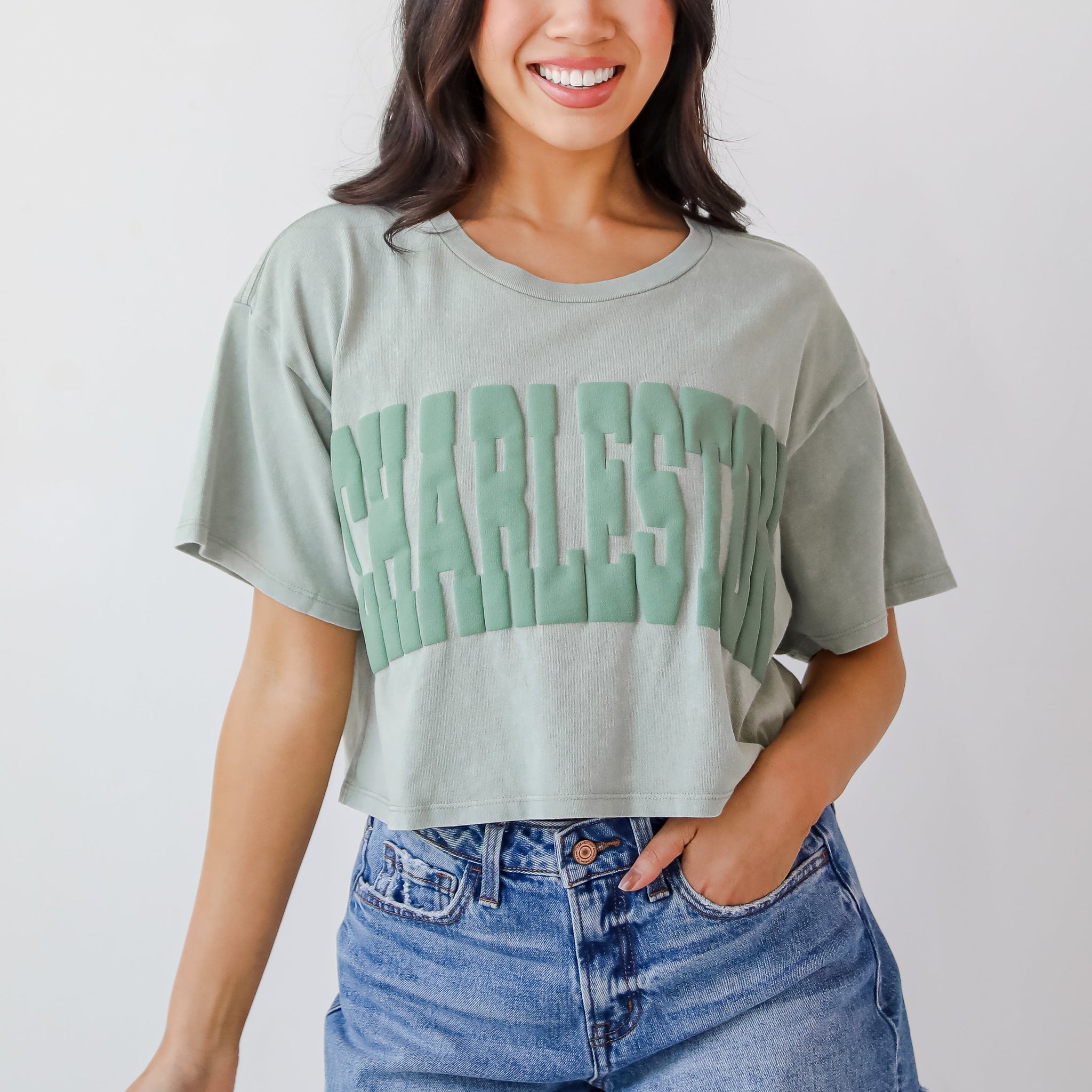 Charleston Cropped Tee