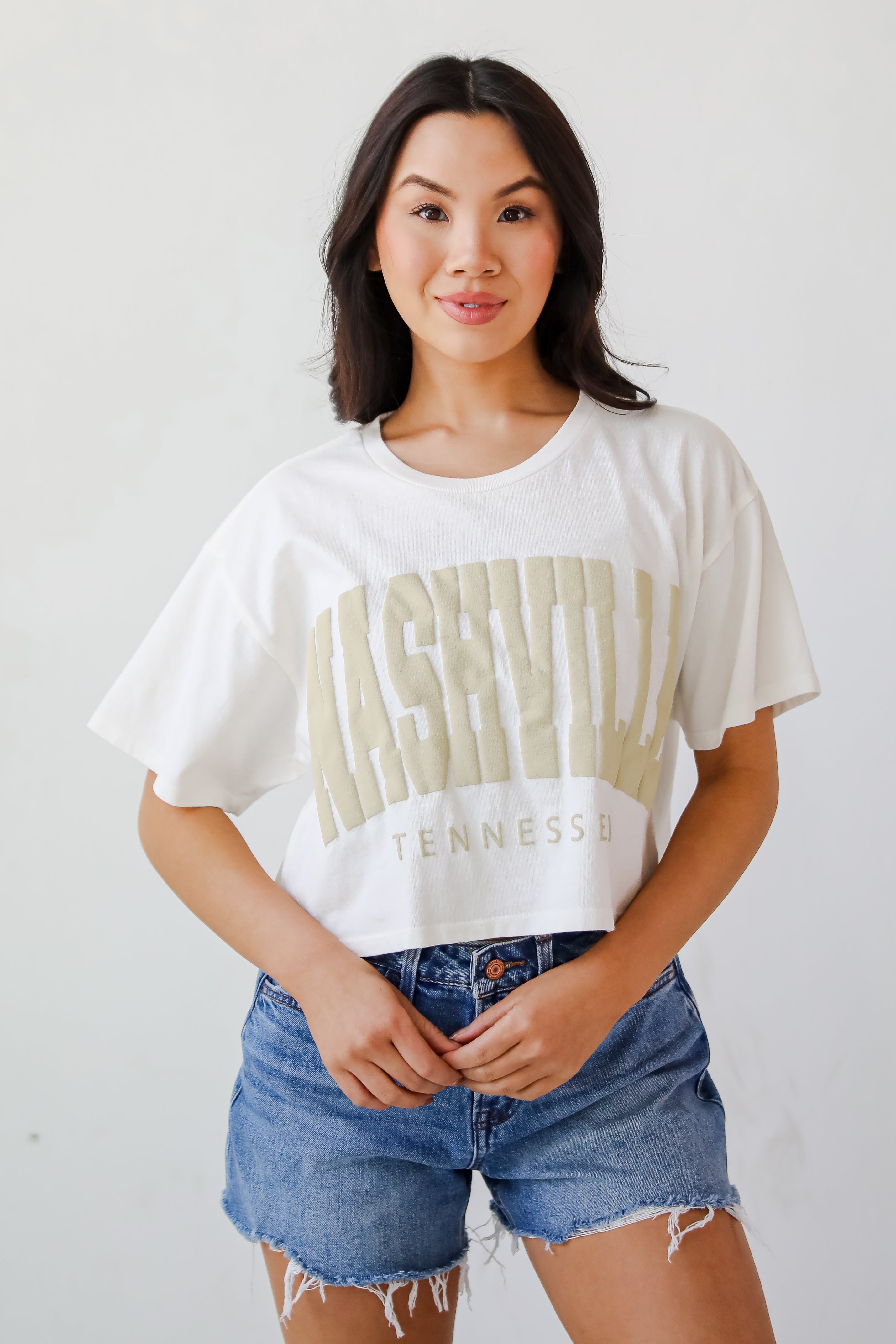 Nashville Tennessee Cropped Tee