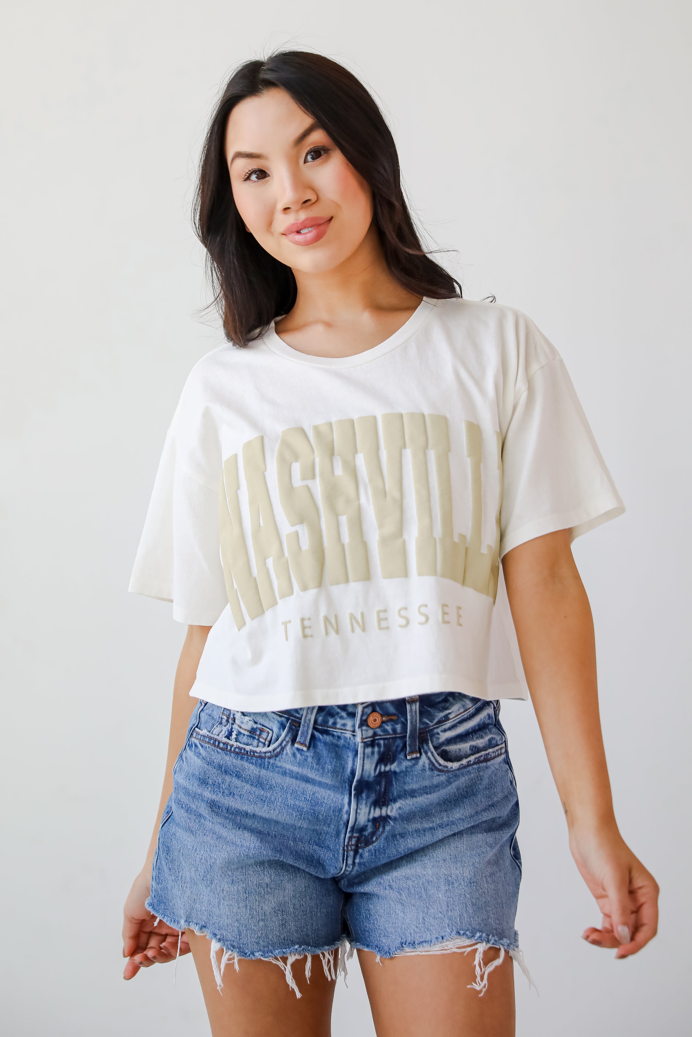 Nashville Tennessee Cropped Tee