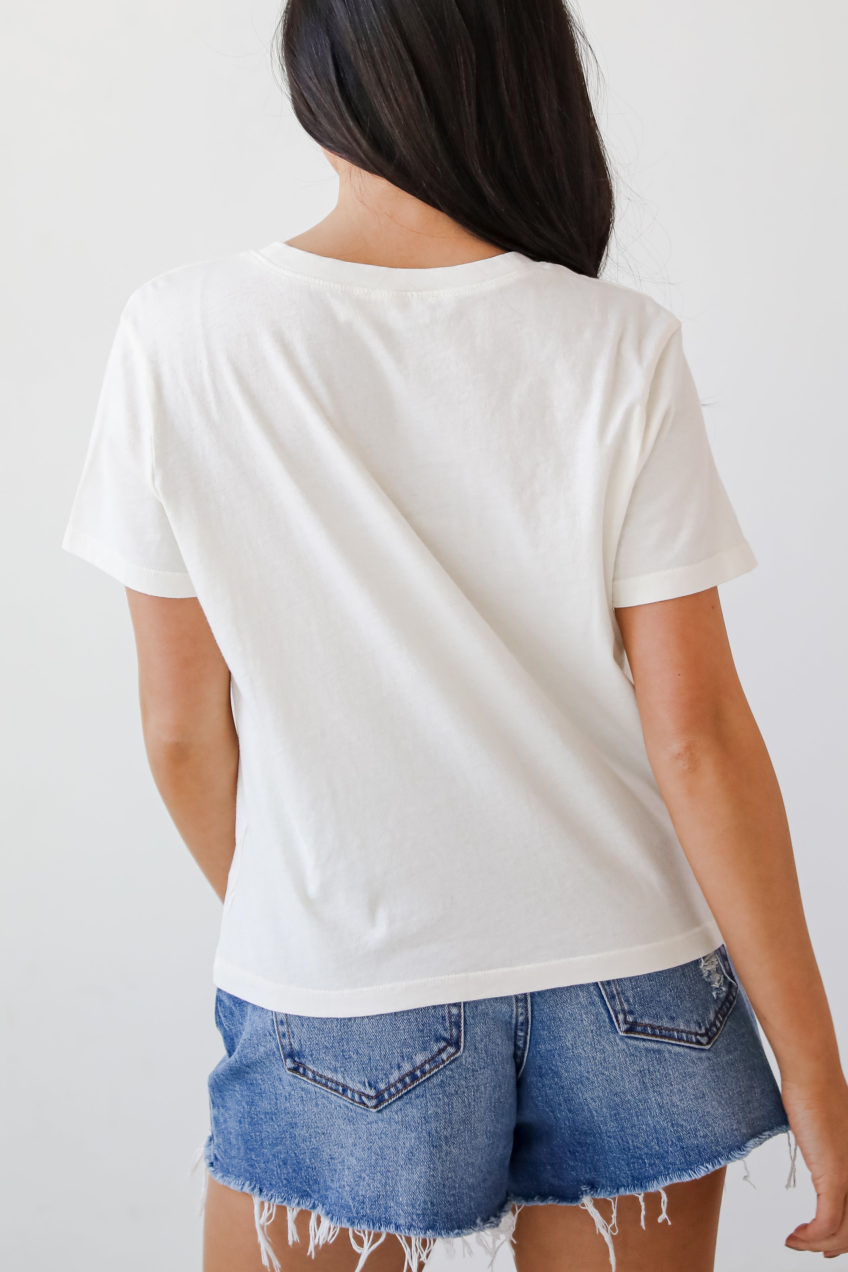 Off White Atlanta Baseball Cropped Tee
