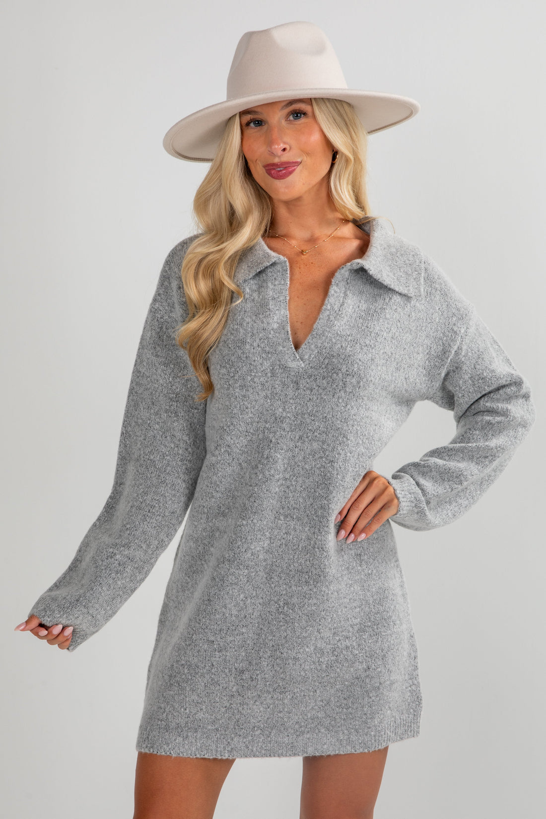 Until I Found You Sweater Dress