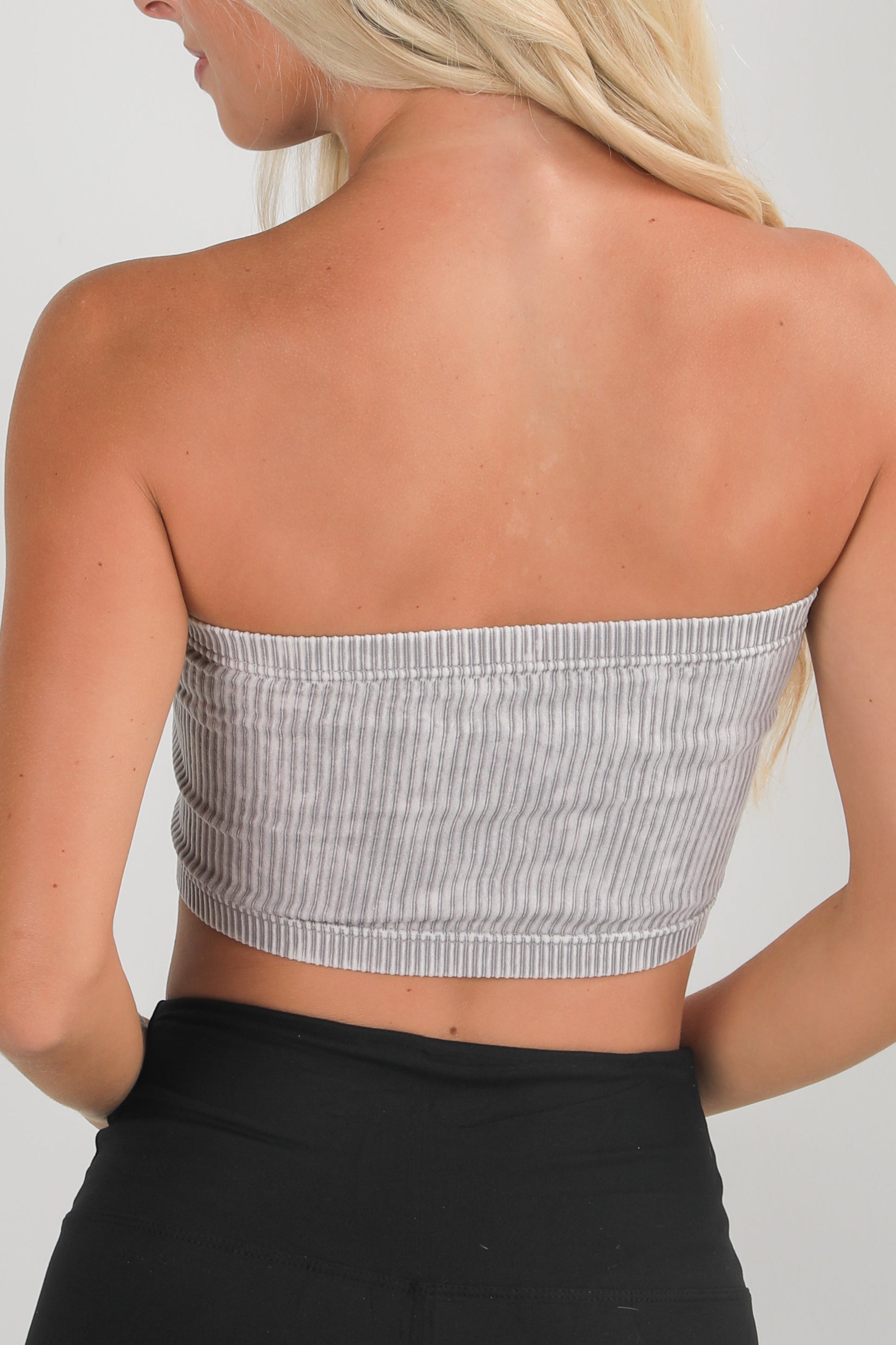 Seamless Ribbed Bandeau