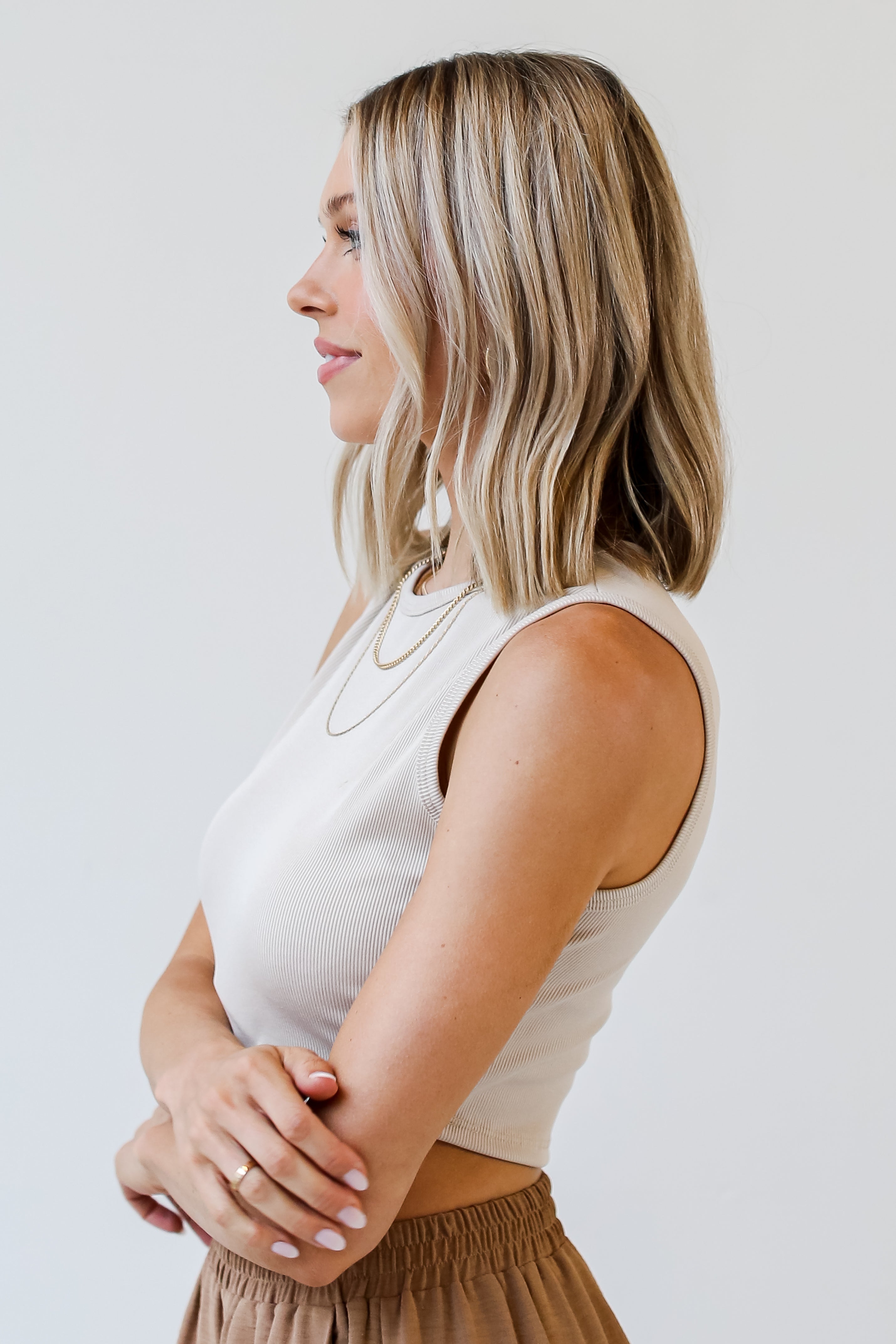 Undeniably Chic Cropped Tank