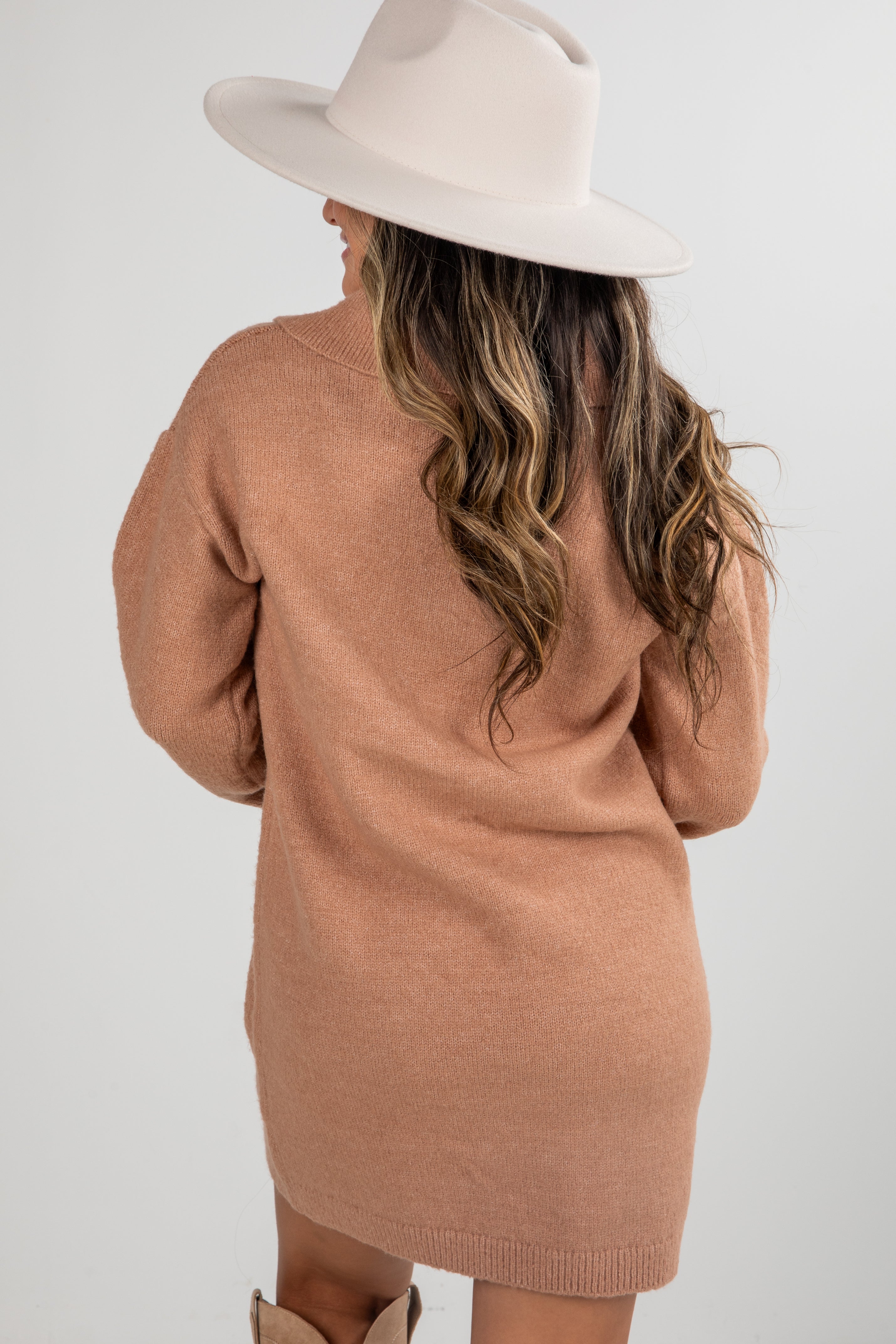 Until I Found You Sweater Dress